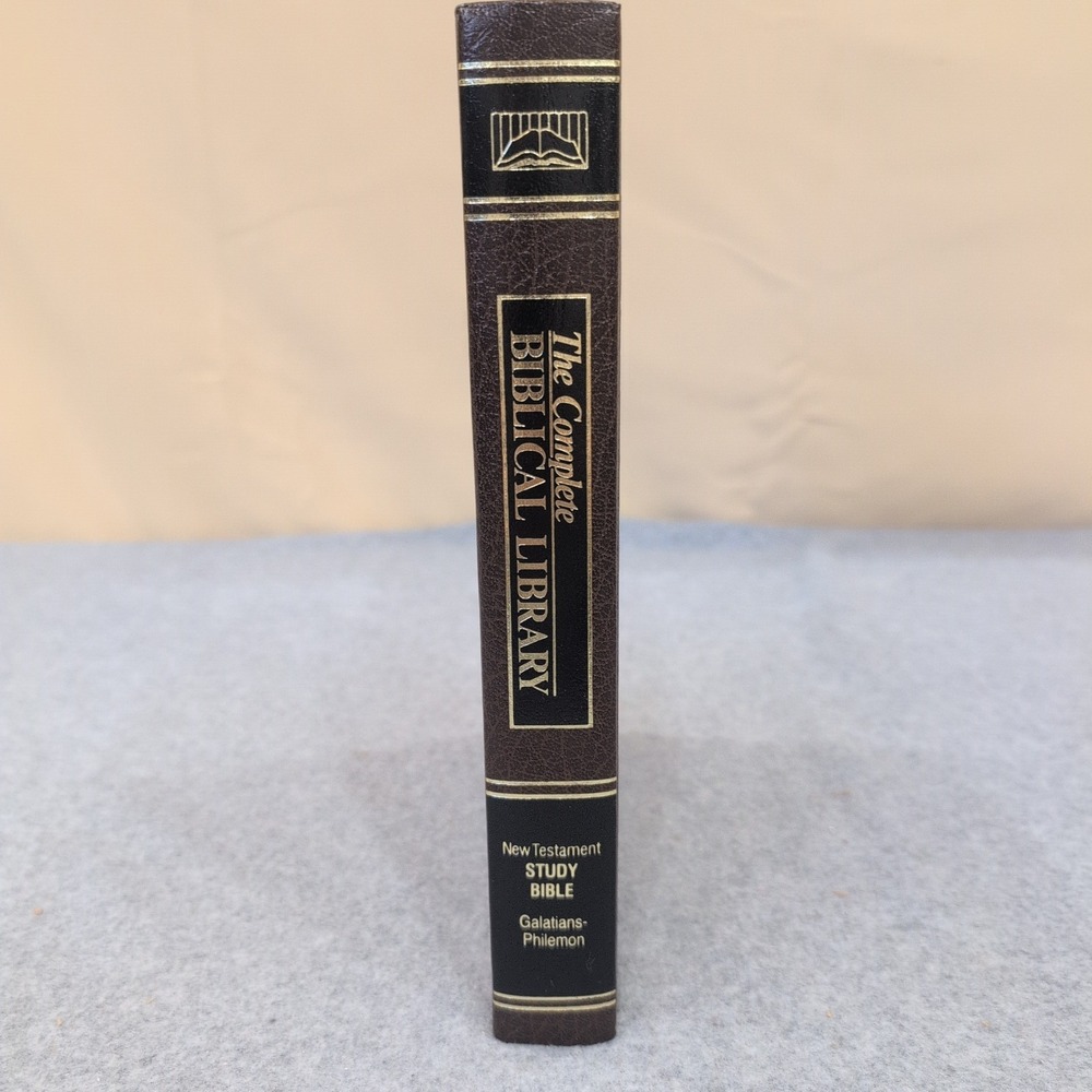 The Complete Biblical Library New Testament Study Bible Galatians-Philemon Brown - Picture 1 of 3